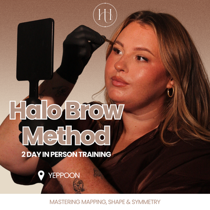 2 Day - Halo Brow Method - Mastering Mapping, Shape & Symmetry