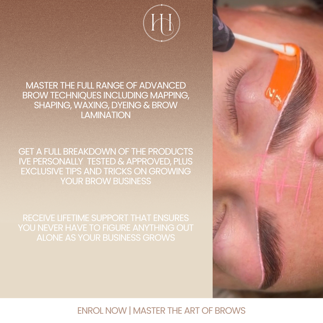 2 Day - Halo Brow Method - Mastering Mapping, Shape & Symmetry