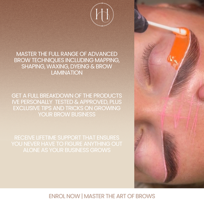 2 Day - Halo Brow Method - Mastering Mapping, Shape & Symmetry