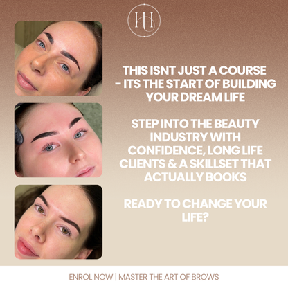 2 Day - Halo Brow Method - Mastering Mapping, Shape & Symmetry